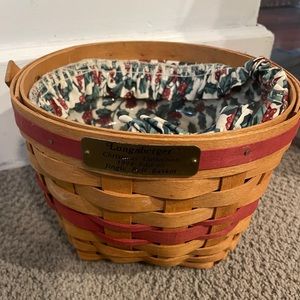 Longaberger Christmas Basket